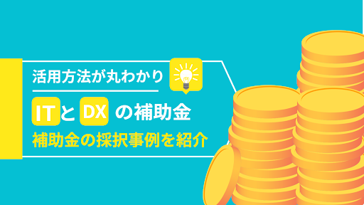 IT・DX関連の補助金・助成金の活用事例を大紹介【国と自治体】