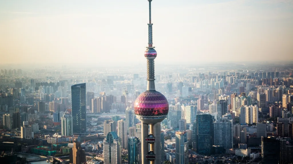 上海の高層ビル群