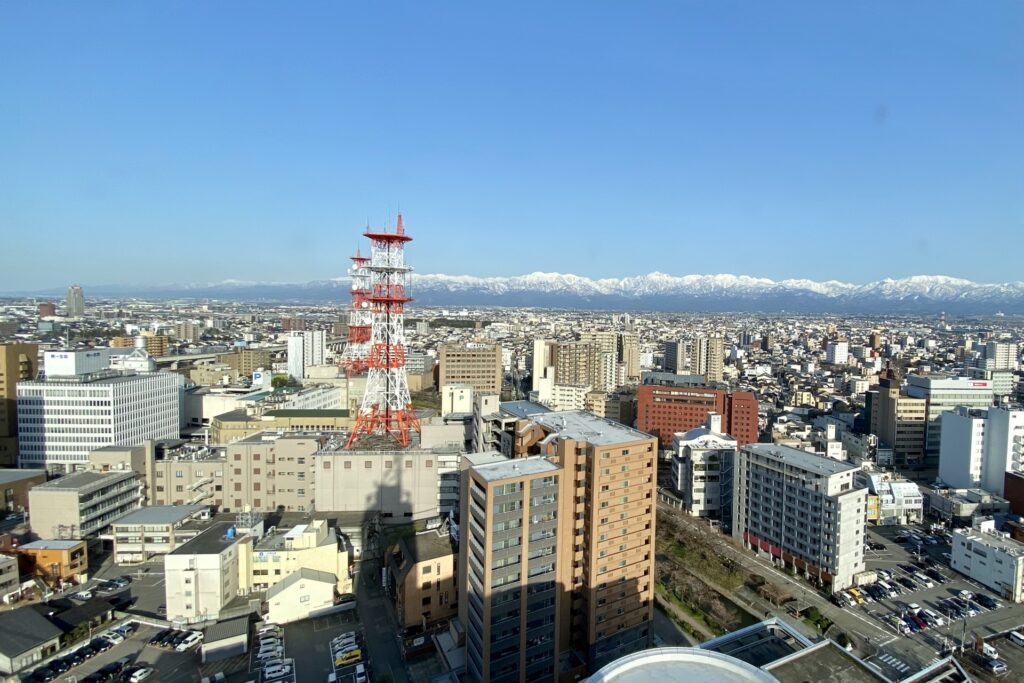 富山市の眺望