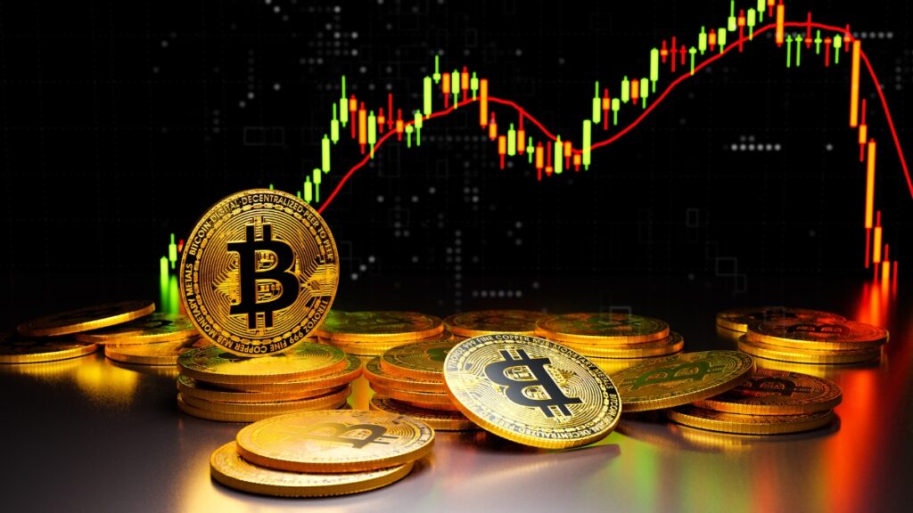 金融チャート 暗号通貨の背景