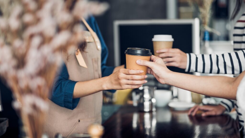 カフェの風景