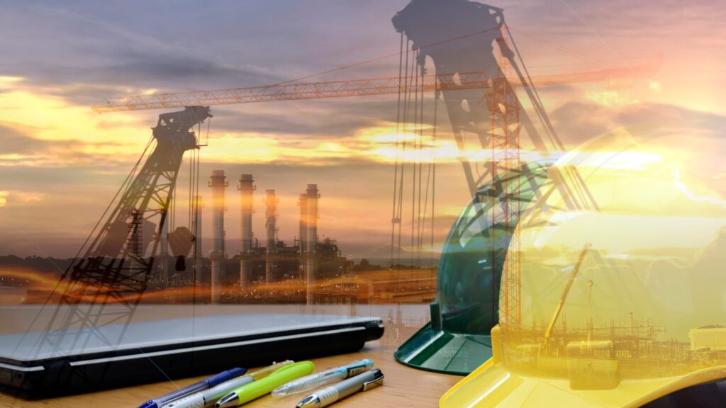 建設現場とデジタル機器