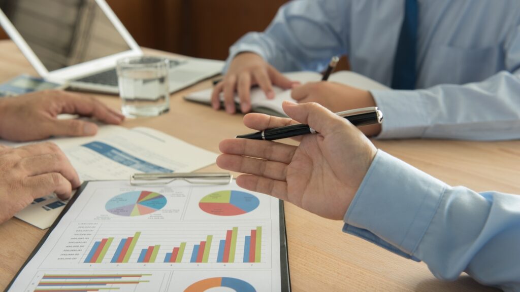 活気のある打合せ