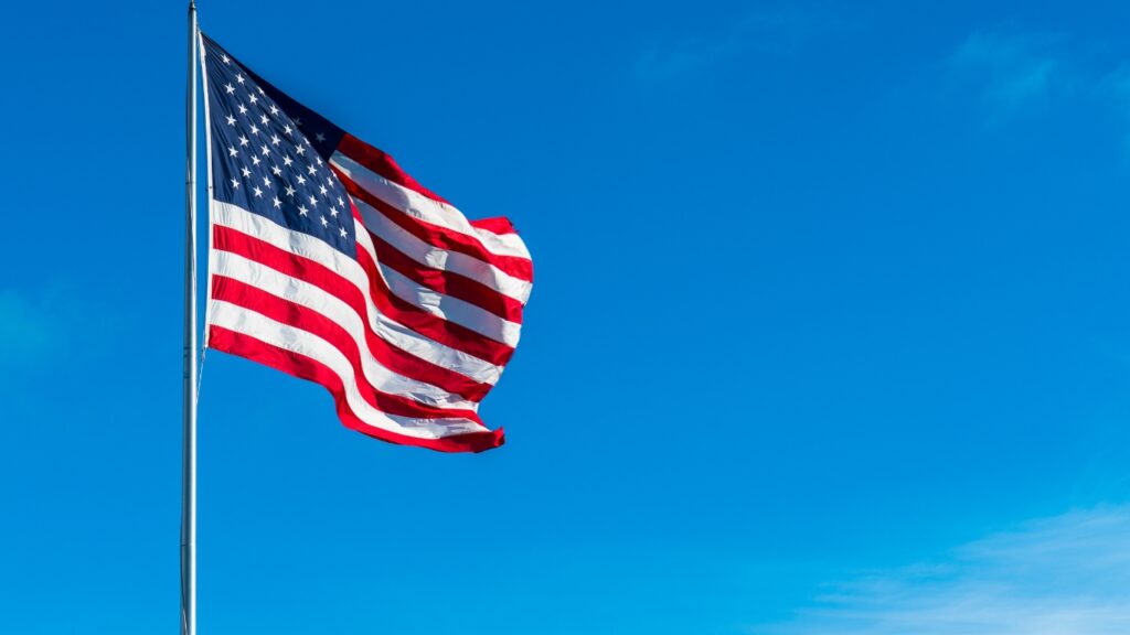 アメリカの旗